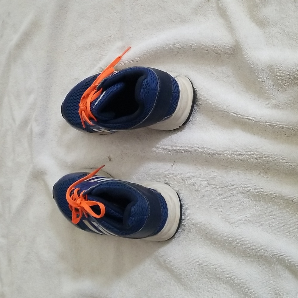 Kids Blue Adidas Running Shoes